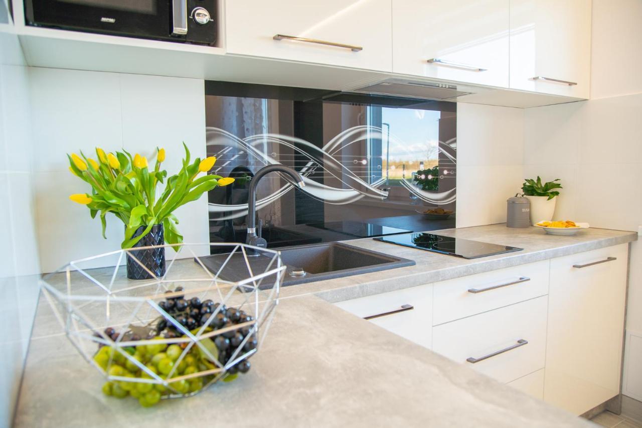 Apartamenty Scarlet Ujście-Darłowskie Dış mekan fotoğraf